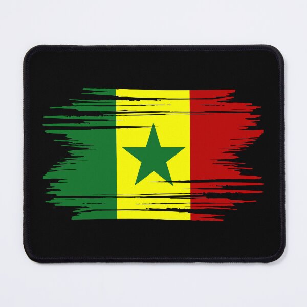 Item preview, Distressed Senegal Flag SN designed and sold by shitpostee.
