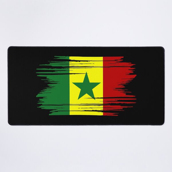 Item preview, Distressed Senegal Flag SN designed and sold by shitpostee.