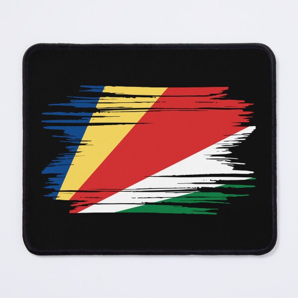 Item preview, Distressed Seychelles Flag SC designed and sold by shitpostee.