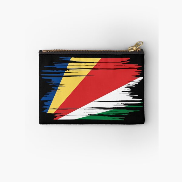 Item preview, Distressed Seychelles Flag SC designed and sold by shitpostee.