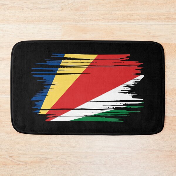 Item preview, Distressed Seychelles Flag SC designed and sold by shitpostee.