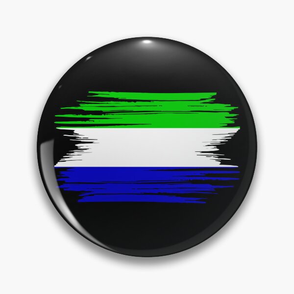 Item preview, Bandera de Sierra Leona deteriorada SL designed and sold by shitpostee.