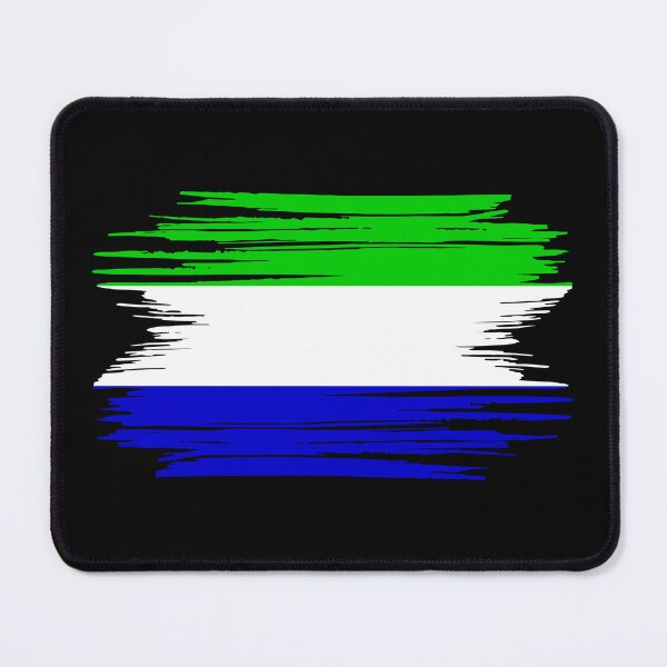 Item preview, Distressed Sierra Leone Flag SL designed and sold by shitpostee.