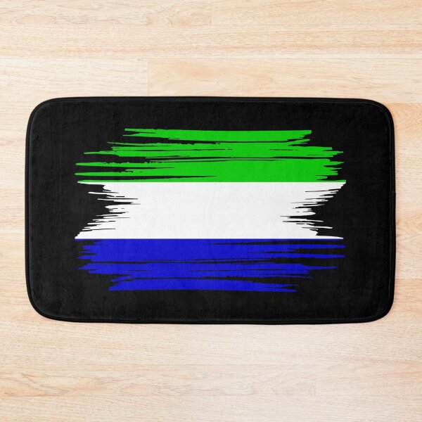 Item preview, Distressed Sierra Leone Flag SL designed and sold by shitpostee.