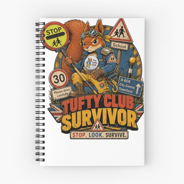 Item preview, Tufty Club Survivor designed and sold by I-am-inspired.