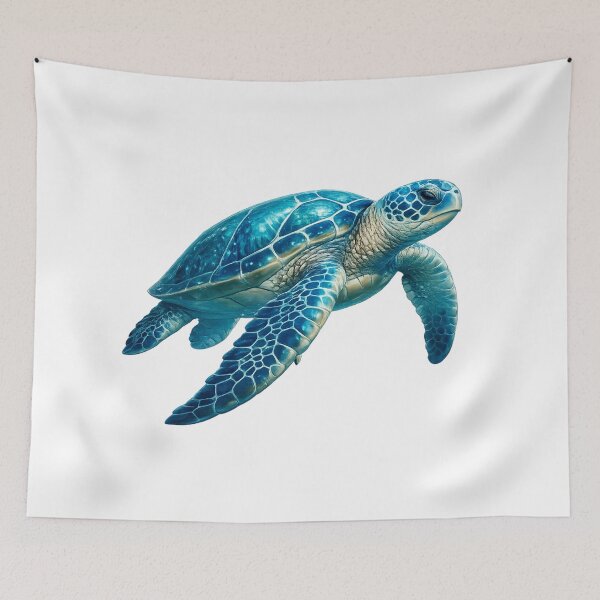 Item preview, Blue Sea Turtle – Tropical Ocean designed and sold by OTSC.