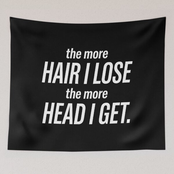 Item preview, (On Back) The More Hair I Lose The More Head I Get Meme T-Shirt | Funny Bald Guy Humor Graphic Gift designed and sold by Trendably.