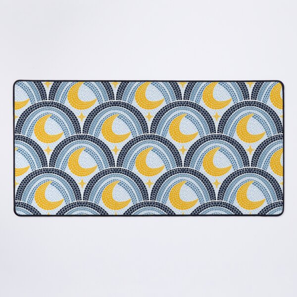 Item preview, Mediterranean Moonlight Mosaic - celestial pattern designed and sold by Home Cyn Home.