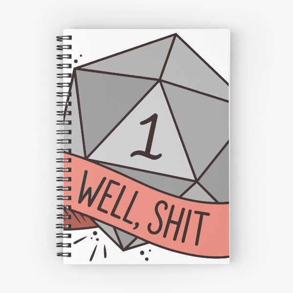 Item preview, D20 - Well, Shit designed and sold by abstractsmile.