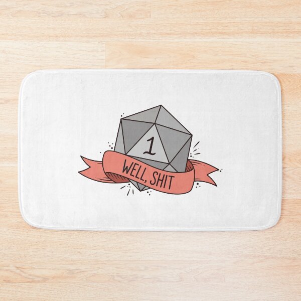 Item preview, D20 - Well, Shit designed and sold by abstractsmile.