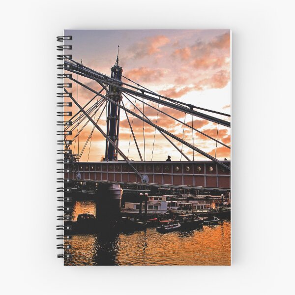 Item preview, Albert Bridge River Thames London Sunset designed and sold by AndyEvansPhotos.