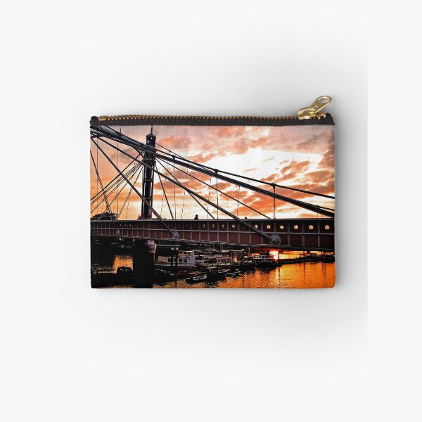 Item preview, Albert Bridge River Thames London Sunset designed and sold by AndyEvansPhotos.