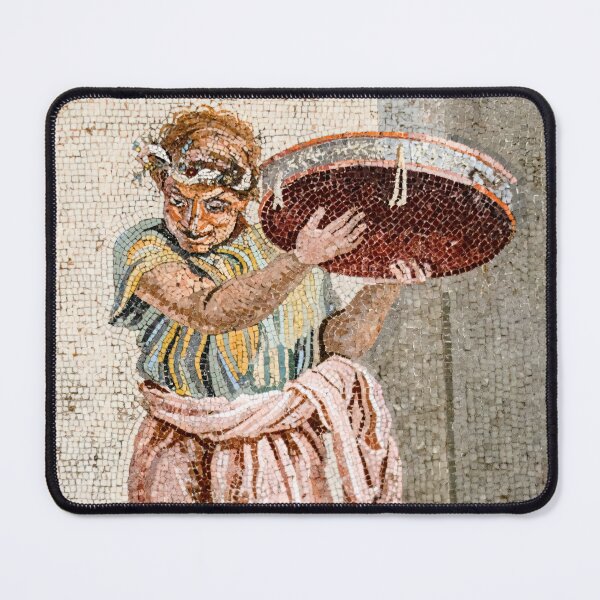 Item preview, Street Musicians Mosaic Pompeii detail 01 designed and sold by Weston  Westmoreland.