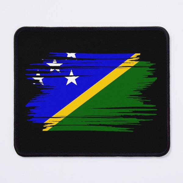Item preview, Distressed Solomon Islands Flag SB designed and sold by shitpostee.