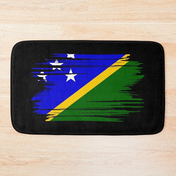 Item preview, Distressed Solomon Islands Flag SB designed and sold by shitpostee.