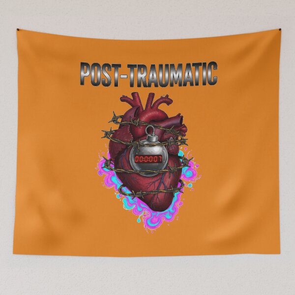 Item preview, Post-Traumatic – Dark Anatomical Heart Gothic Illustration designed and sold by puzzell.