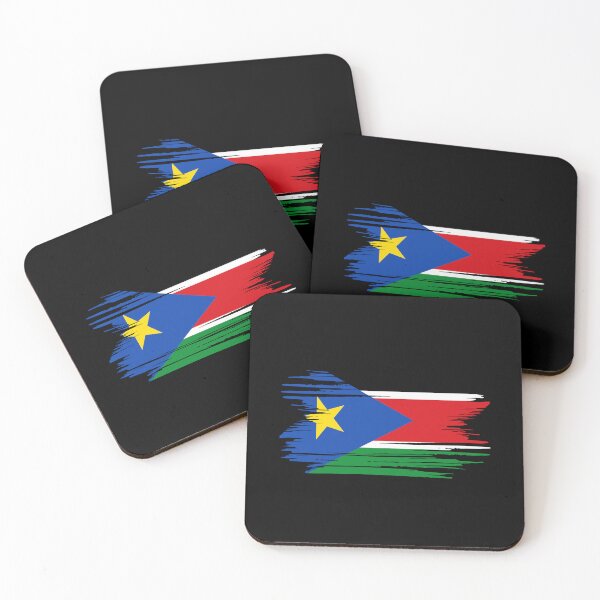 Item preview, Distressed South Sudan Flag SS designed and sold by shitpostee.