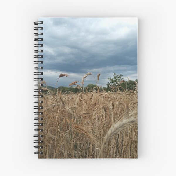 Item preview, Golden Wheat Field Under Dramatic Storm Sky  designed and sold by Nature Moments.