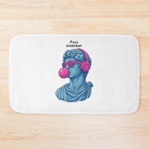 Item preview, Happy Everyday Vaporwave Greek Statue Pop Art designed and sold by Lineesh Kumar.