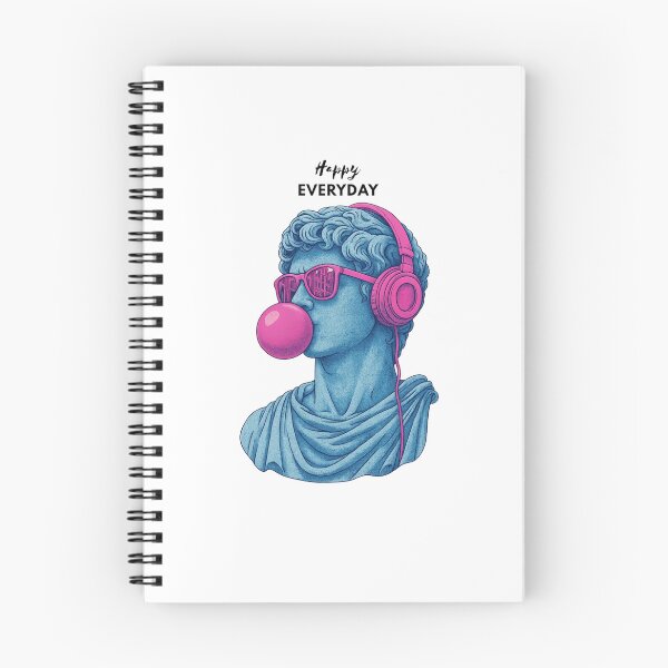 Item preview, Happy Everyday Vaporwave Greek Statue Pop Art designed and sold by Lineesh Kumar.