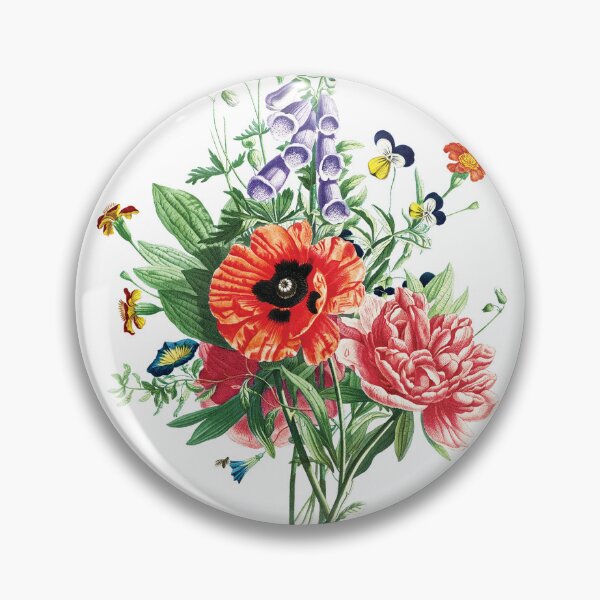Item preview, Vintage Anemone Japonica Botanical Illustration designed and sold by RGB-crayon.