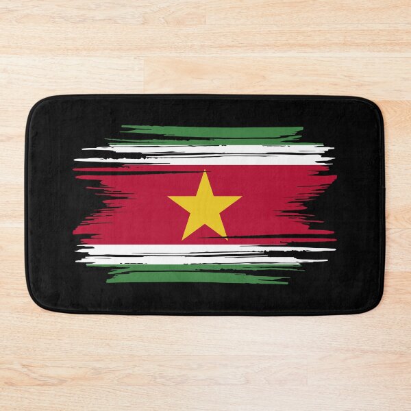 Item preview, Distressed Suriname Flag SR designed and sold by shitpostee.
