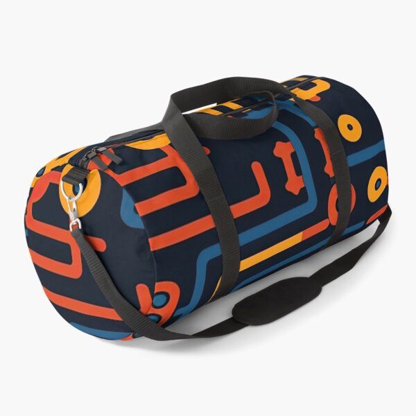 Item preview, Retro Geometric Circuit Pattern Design designed and sold by obstinator.