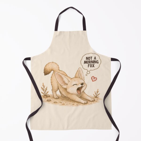 Item preview, Not a Morning Fox designed and sold by MellowMunchkins.