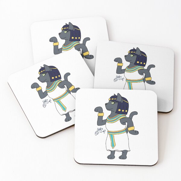 Item preview, Cleopatra Cat — Whimsical Animal Illustration designed and sold by AdelieWings.
