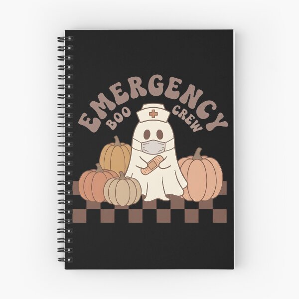 Item preview,  Emergency Boo Crew Cute Nurse Ghost Halloween Pumpkin Funny Medical designed and sold by fawzimorsy.