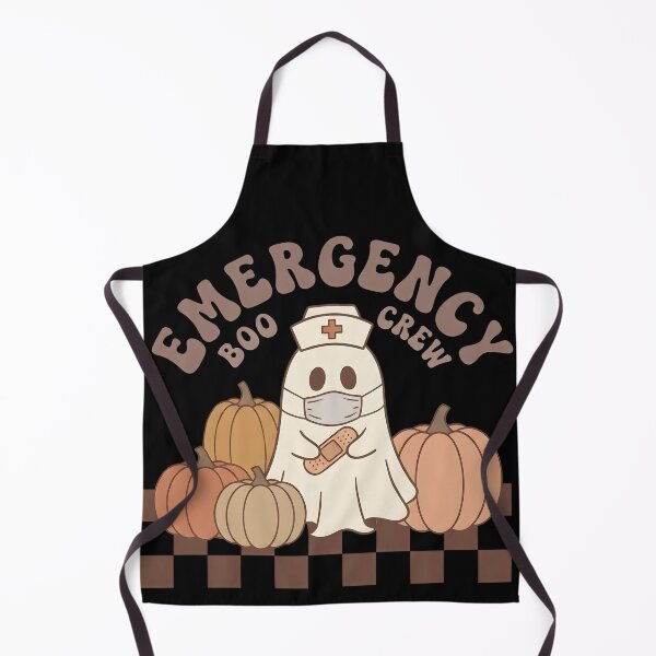 Item preview, Emergency Boo Crew Cute Nurse Ghost Halloween Pumpkin Funny Medical designed and sold by fawzimorsy.