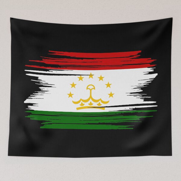 Item preview, Distressed Tajikistan Flag TJ designed and sold by shitpostee.