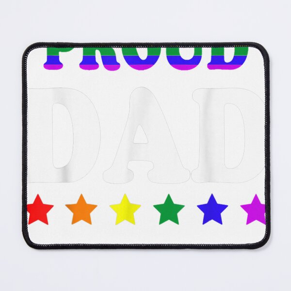 Item preview, Gay Pride Support Proud Dad LGBT Parent Men Father's Day designed and sold by Cutecharactel.