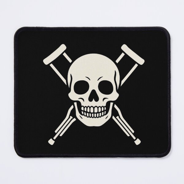 Item preview, Skull and Crutches designed and sold by TheEndDesign.