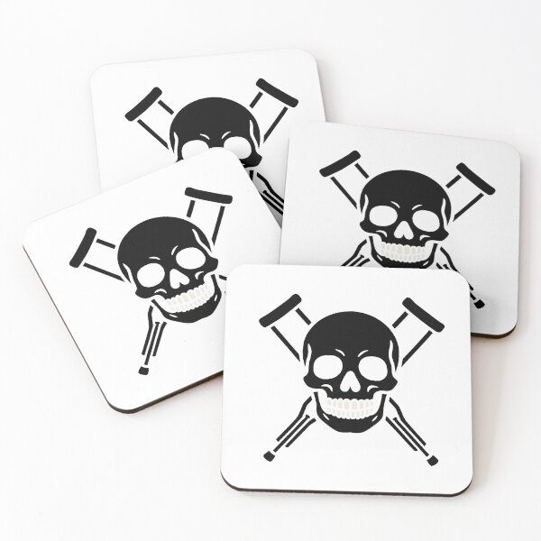 Item preview, Skull and Crutches   designed and sold by TheEndDesign.