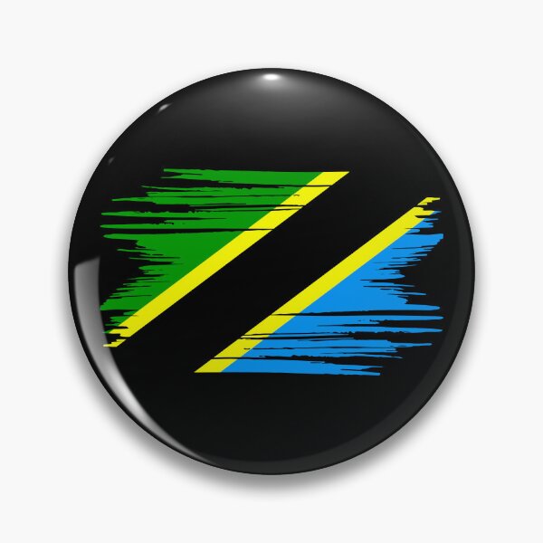 Item preview, Distressed Tanzania Flag TZ designed and sold by shitpostee.