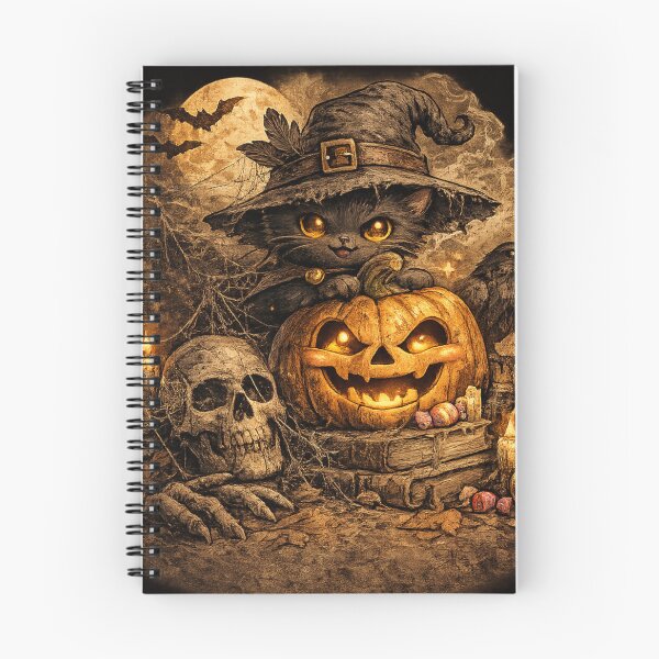 Item preview, HALLOWEEN CAT designed and sold by Brejko.