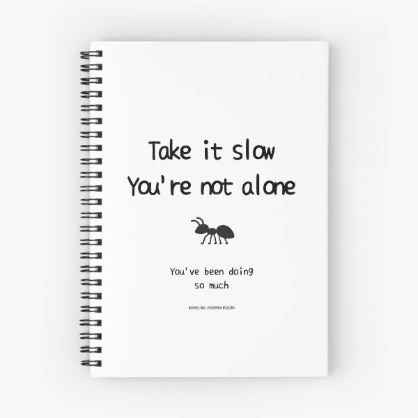 Item preview, Take It Slow – You’re Not Alone | Gentle Reminder Design designed and sold by miho-anshin.