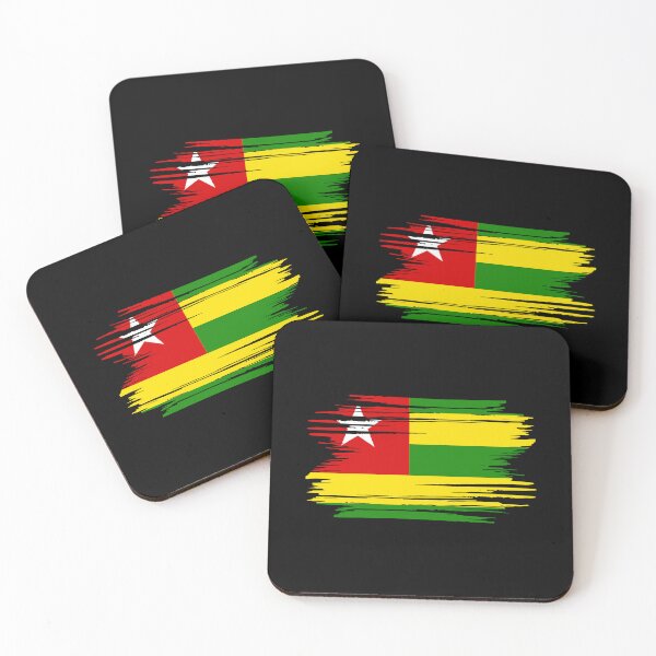 Item preview, Distressed Togo Flag TG designed and sold by shitpostee.