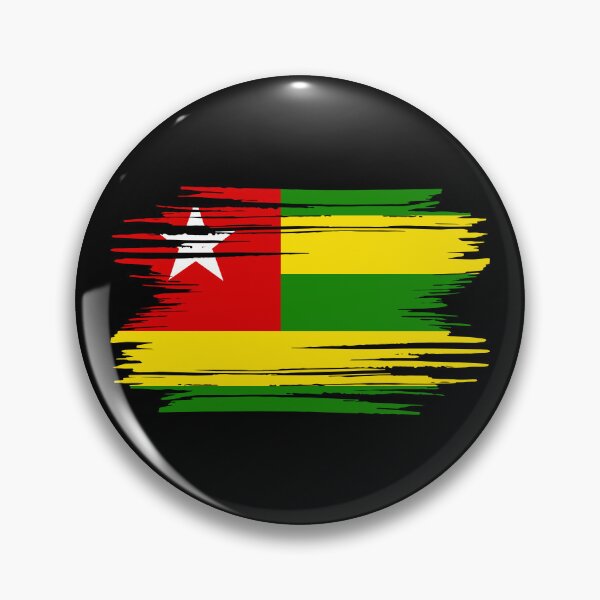 Item preview, Distressed Togo Flag TG designed and sold by shitpostee.