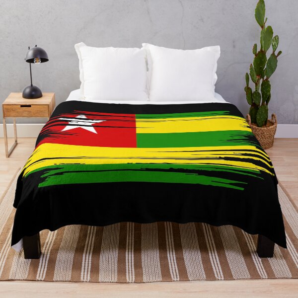 Item preview, Distressed Togo Flag TG designed and sold by shitpostee.