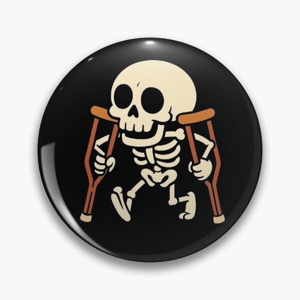 Item preview, Skull and Crutches   designed and sold by TheEndDesign.