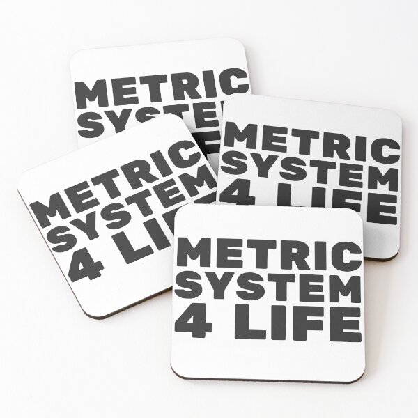 Item preview, Metric system for life designed and sold by UNK-Fatigues.