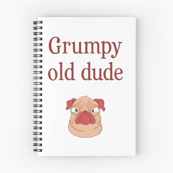 Item preview, Grumpy old dude  designed and sold by palmandpaper.
