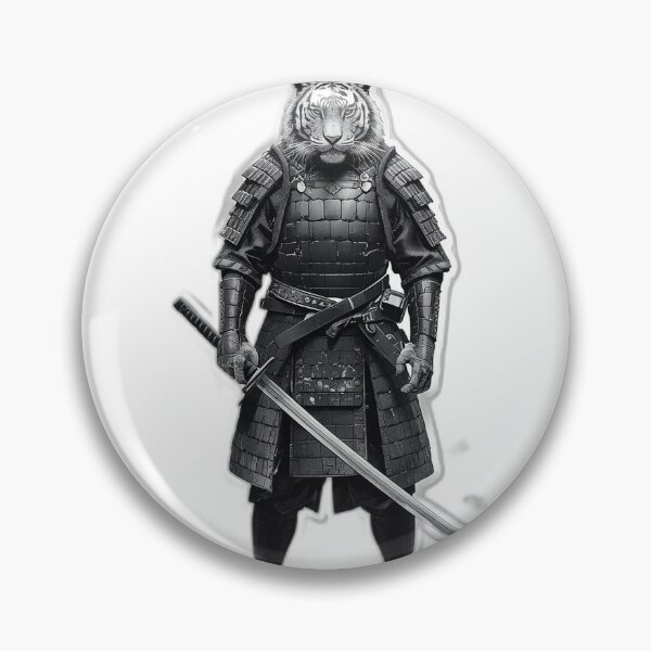 Item preview, Snow Mountain Tiger Warrior — Japanese Warrior Art designed and sold by Tokyo Neo Noir Collective .
