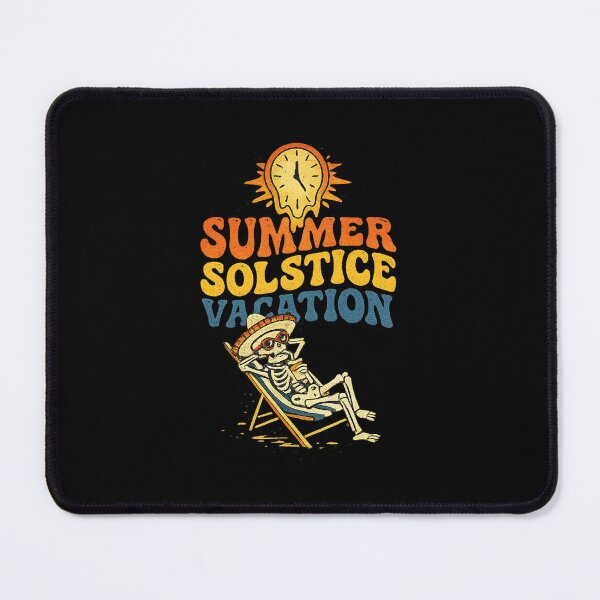 Item preview, Summer Solstice Vacation Skeleton Retro Vintage designed and sold by MizoX7.