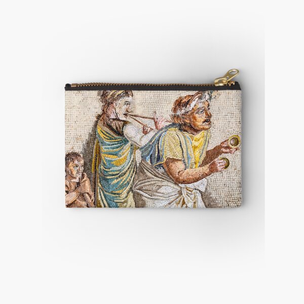 Item preview, Street Musicians Mosaic Pompeii detail 02 designed and sold by Weston  Westmoreland.