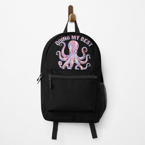 Item preview, Doing My Best Octopus Tangled In My Own Thoughts Relatable Overthinker T‑Shirt designed and sold by ZyxDes.
