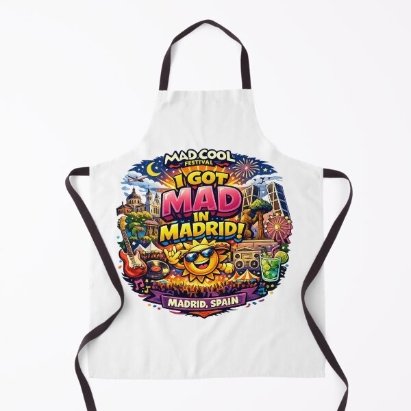 Item preview, Mad Cool Festival – I Got Mad in Madrid! | Funny Madrid Spain Music Festival T-Shirt Design | Concert & Travel Graphic PNG | Print-on-Demand Bundle designed and sold by Sushikidsntoddlers.