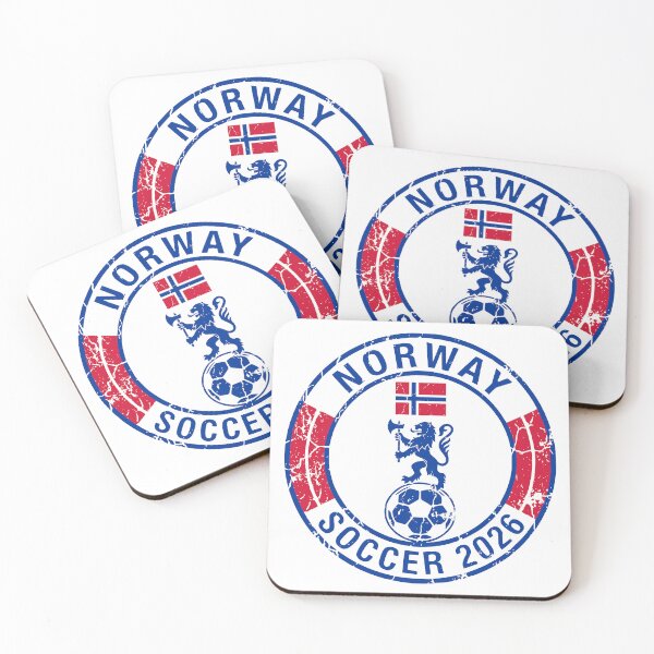 Item preview, Vintage Norway Soccer 2026 Distressed Lion Badge designed and sold by Imaginationbeyond.